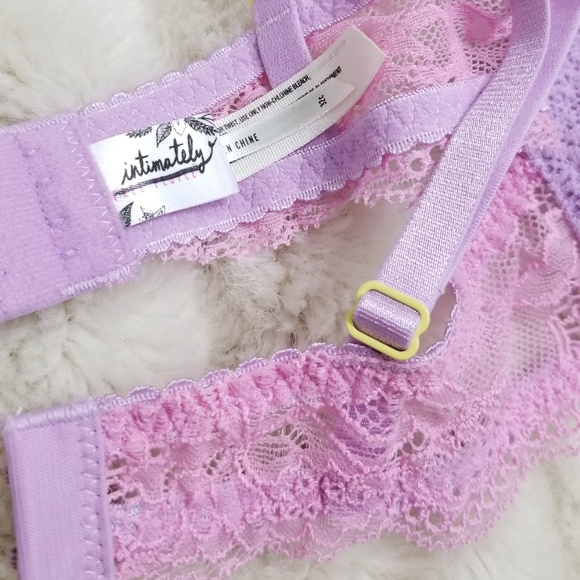 🍒NWOT🍒 FREE PEOPLE CHEEKY LACE BRA 32C - Picture 5 of 8